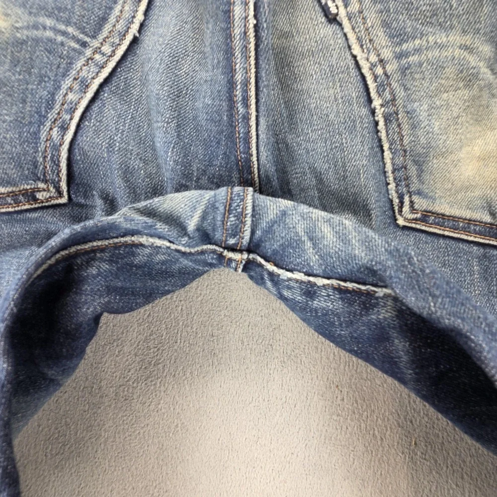 Levis Jeans Mens Blue Selvedge LVC Made & Crafted Studio‎ Taper Slim Fits 30x31